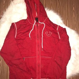 Men’s true religion zip up